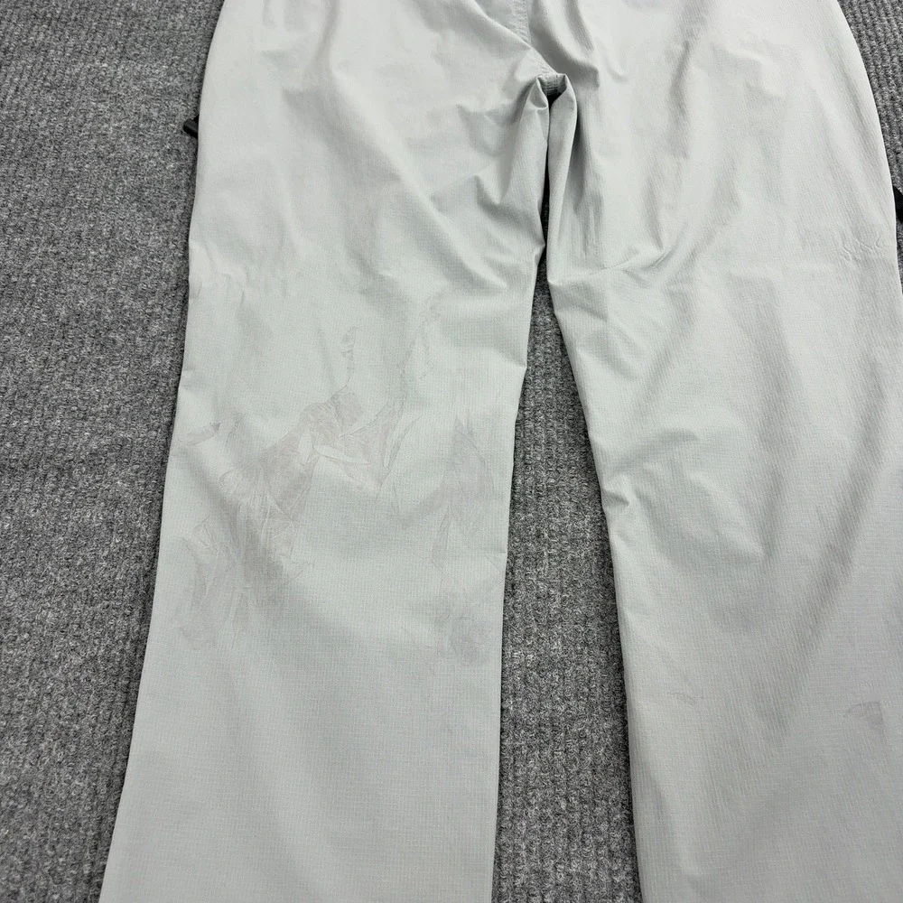 Outdoorsports Pants Mens S Gray‎ Nylon Spandex Lightweight Hiking Gorpcore Style